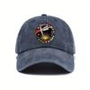 PROJECT HAIL MARY Bend Edge Soft Top Retro Washed Outdoor Baseball Cap Men