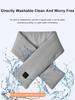 Electric Heated Scarf USB Charging Neck Heating Pad Cold-Proof Thermal Neck Wrap Warmer Washable for Outdoor Camping Hiking