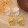 Jewelry Factory Earrings Light Luxury Elegant Fashion Geometric Electroplated