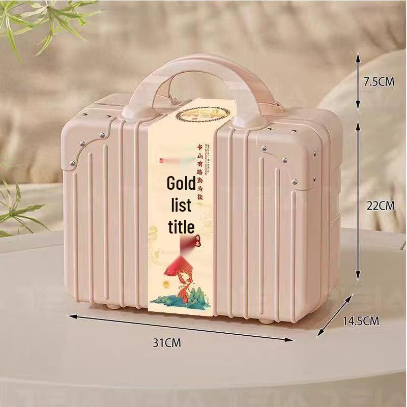 14" Women's Travel Makeup & Souvenir Box with Wheels