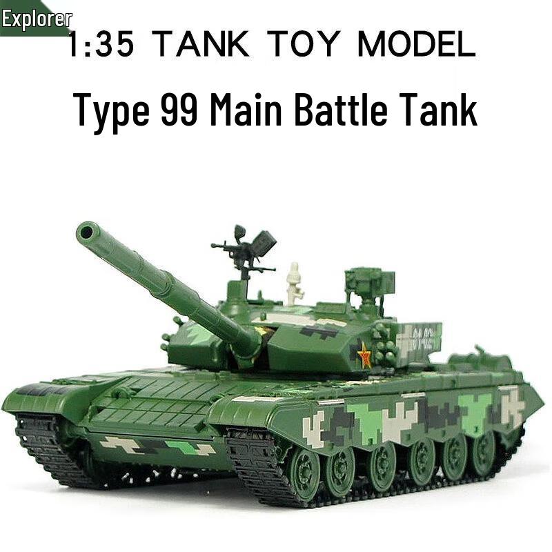 Explorer 41 Nuclear Missile Launcher T-99 Tank Model