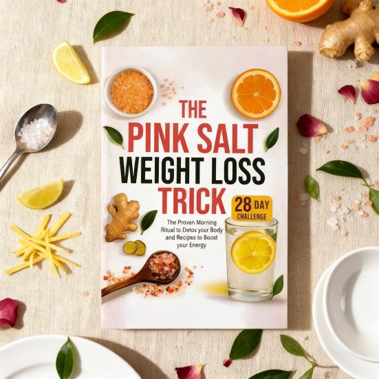 Recipe Diary 28-Day Weight Loss Challenge Plan Morning Detox Ritual with Pink Salt Lemon Ginger Orange Natural Ingredients Energy Boosting Recipes
