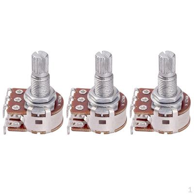 18mm Gitaarpotentiometer Audio Potmeters voor Elektrische Bas