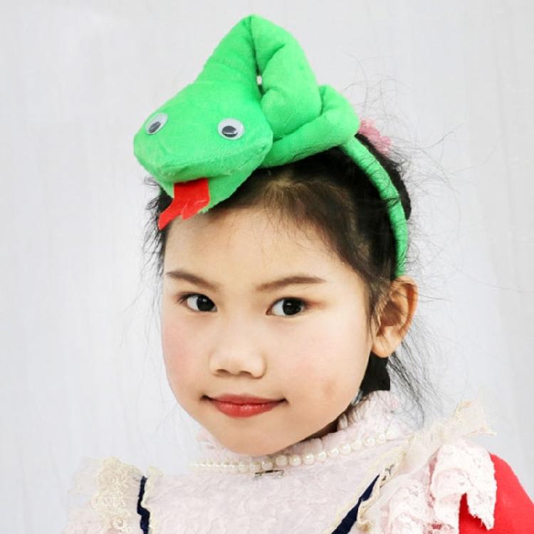 Snake Hairband, Tail, Glove, and Bowtie for Kid Adult
