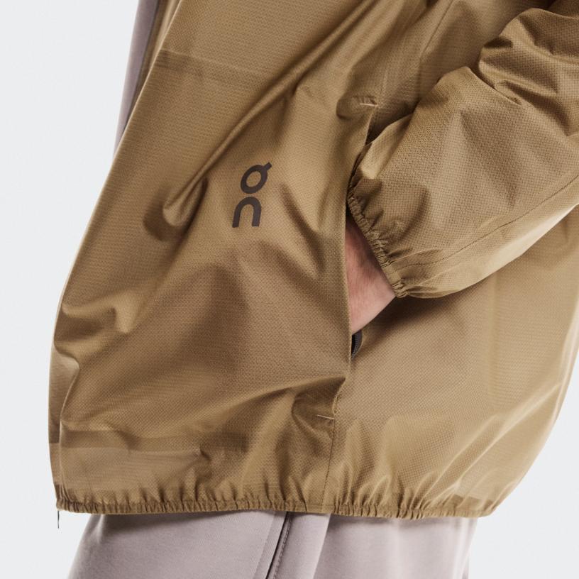 On Explorer Lightweight Solid Color Zip-Up Waterproof Lg Sleeve Jacket Men Jackets 1MG11030635