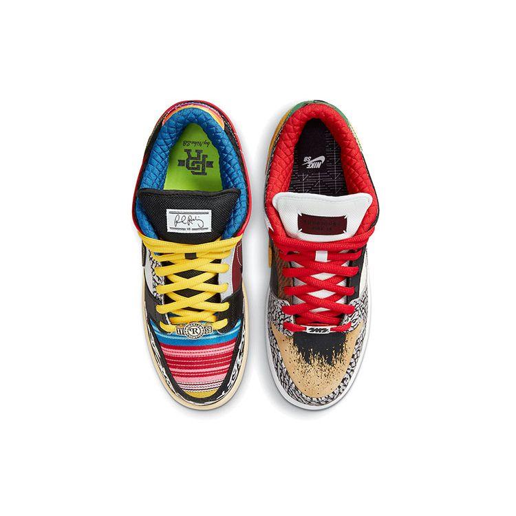 Nike Dunk Low SB What The Paul Unisex Sneakers Multi-Color CZ2239-600