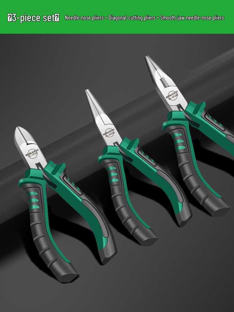 Baolian Industrial Grade Needle-Nose Mini Pliers for Electricians