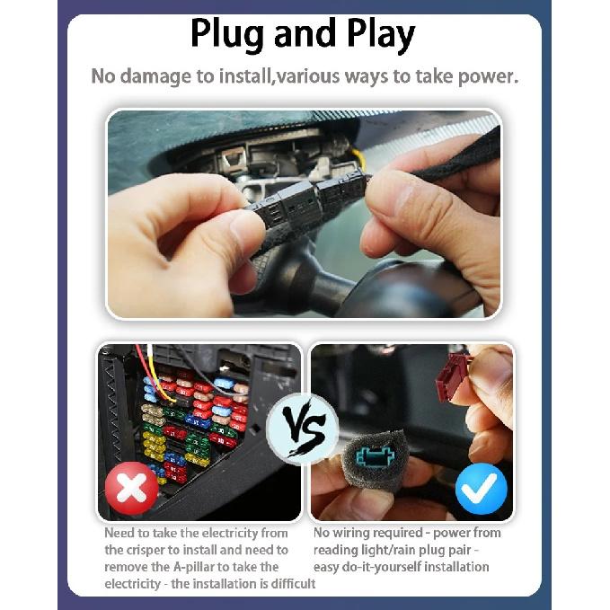4K Front And Rear Camera Wifi DVR Dash Cam Original For Chery Explore 06 Jaecoo J7 2023 2024 2025,Plug And Play Car DVR With APP