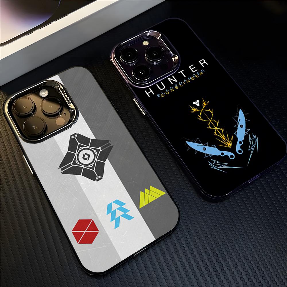 Destiny 2 Game Phone Case For 17 Air IPhone 16 Pro Max 15 14 Plus 12 13 X XS Max 11 Colorful Silver Cover