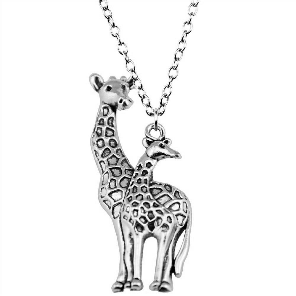 Horse Head Pendant Necklace Equestrian Cowboy Western Style Jewelry 45cm or 70cm long chain