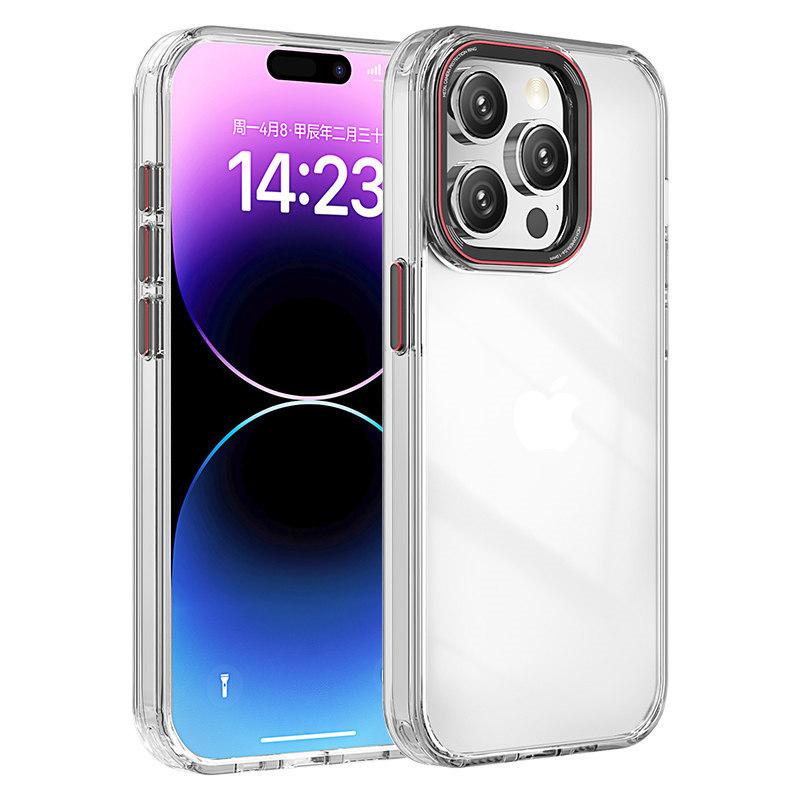 

Роскошный высококачественный прозрачный акриловый чехол для iPhone 15 Pro Max 14 Plus 13 12 Pro 11, универсальный защитный чехол при падении iPhone 11 прозрачный