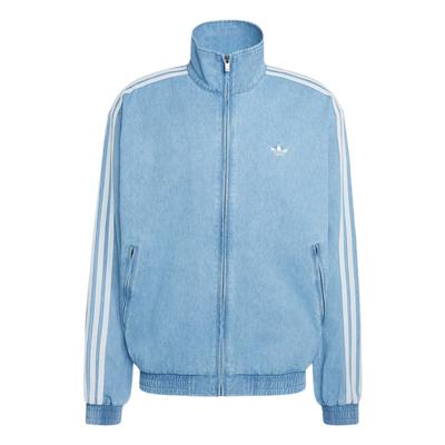 Originals Firebird Sports Stripe Zip Long Sleeve Denim Jacket Men Jackets KX1196