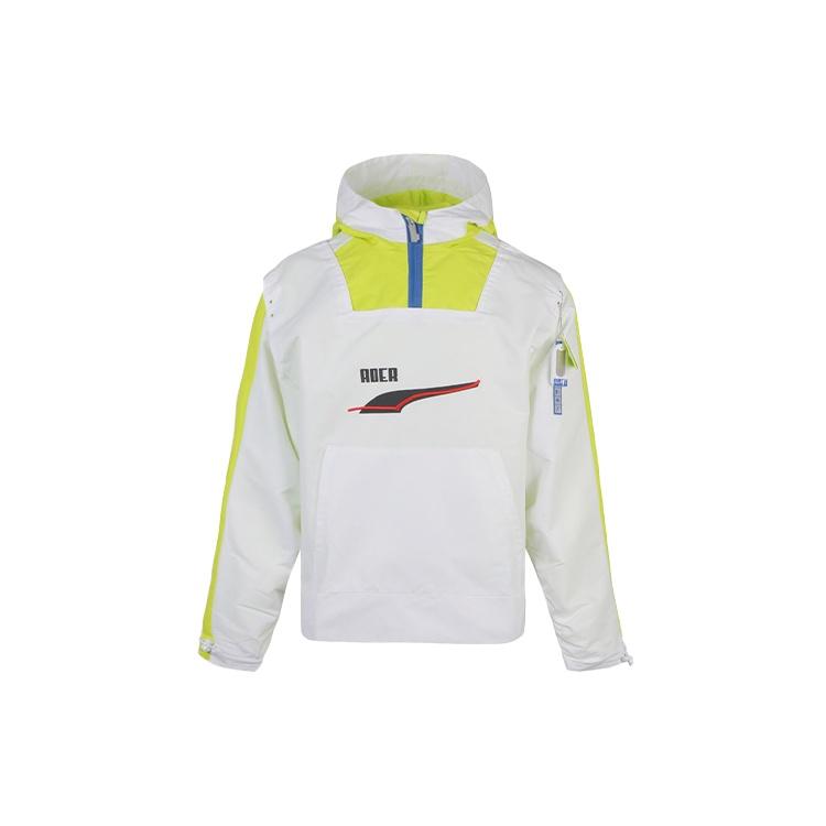 PUMA x Ader Error Hoodie  White Yellow Black  Men s 595535-02 XXS