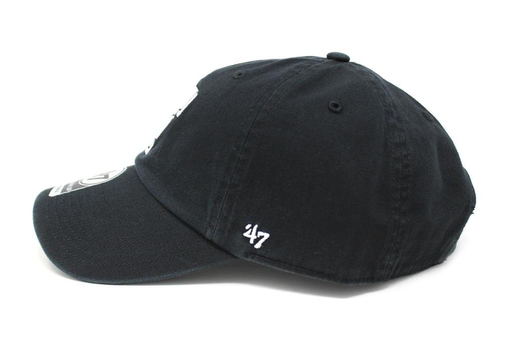 47 Brand Seven 47 Clean Up Black MLB Texas Rangers (Forty Brand) Cap,