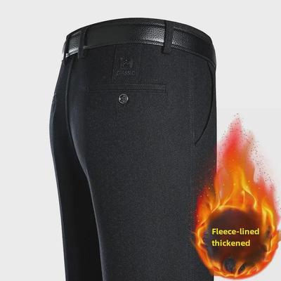 Fengshe Herren Frühling Casual Stretch Anzughose - Gerade, Business- & Mittelalter-Stile