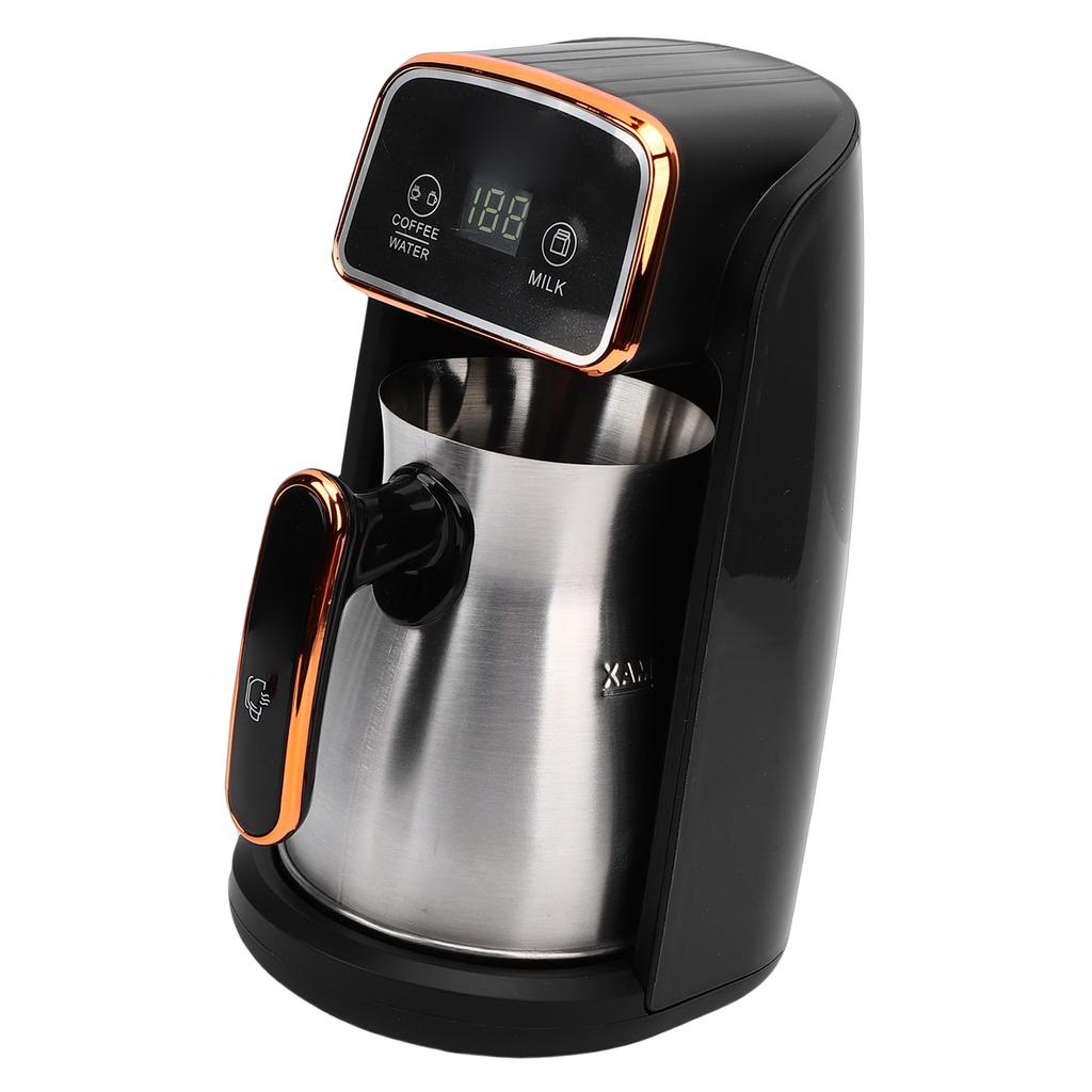 Turkse Koffiemachine Roestvrij Staal Plastic Draagbare Elektrische Koffiezetpan voor Huis Reizen Kantoor
