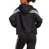 adidas Women's Future Icons 3-Stripes Full-Zip Hoodie Black HT4715