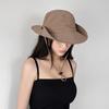 Side Button Safari Bucket Hat Ac-9467c
