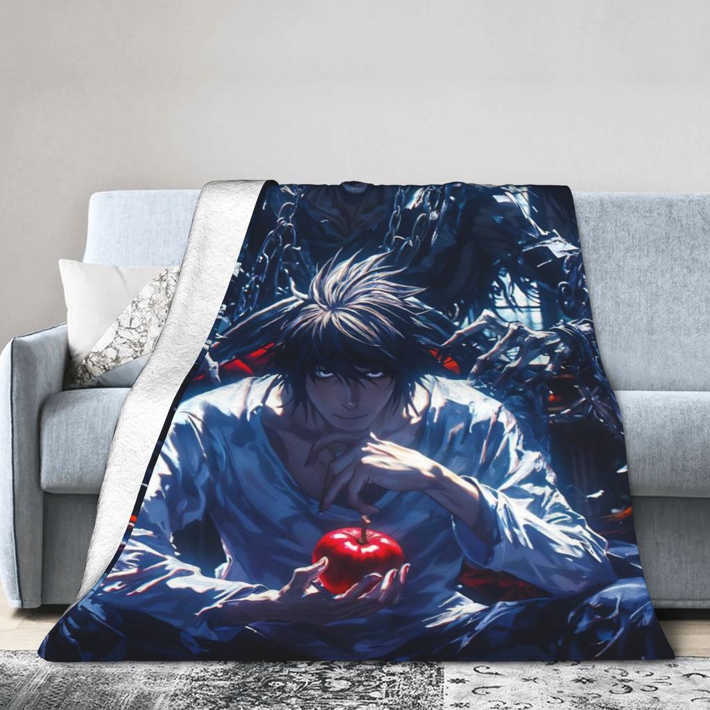 Death notes  Blanket Quality Super Soft  Bedding Throws Winter Students Couch Chair Comfortable Bedspread