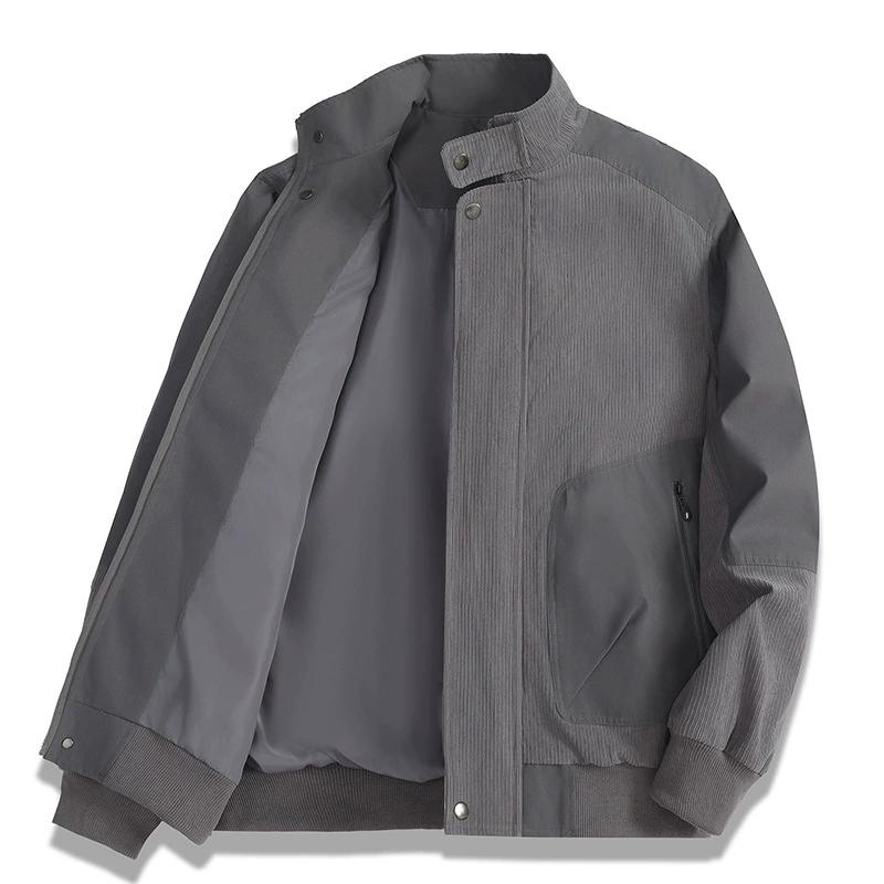 

Stand Collar Jacket Men s Casual Workwear Jacket Loose Men s Top High-end Men s Clothing 8XL