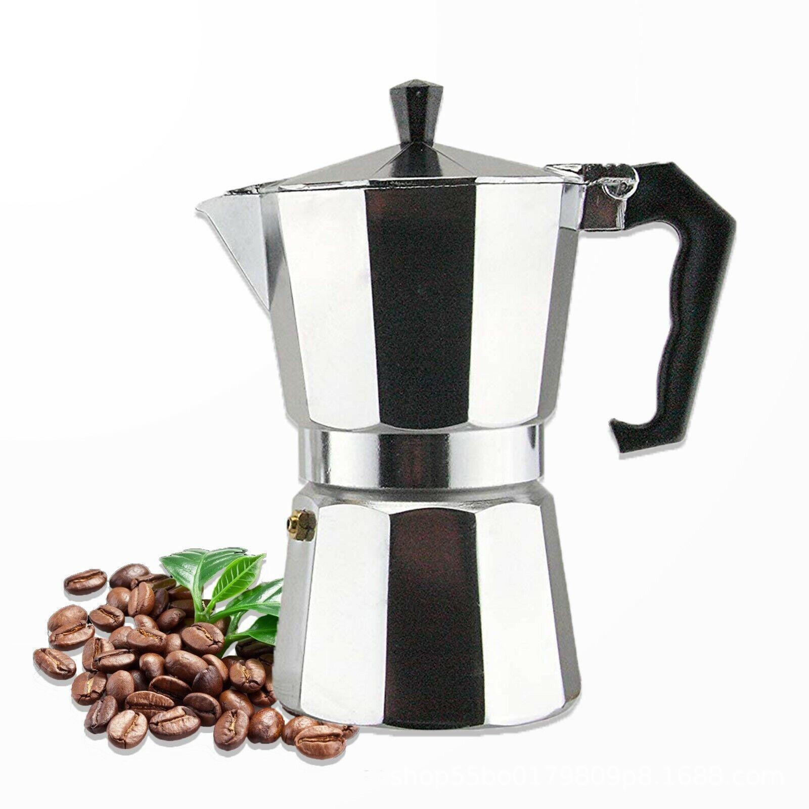 Турецкая восьмиугольная алюминиевая эспрессо-кофеварка Moka - бытовая кофеварка 50ml