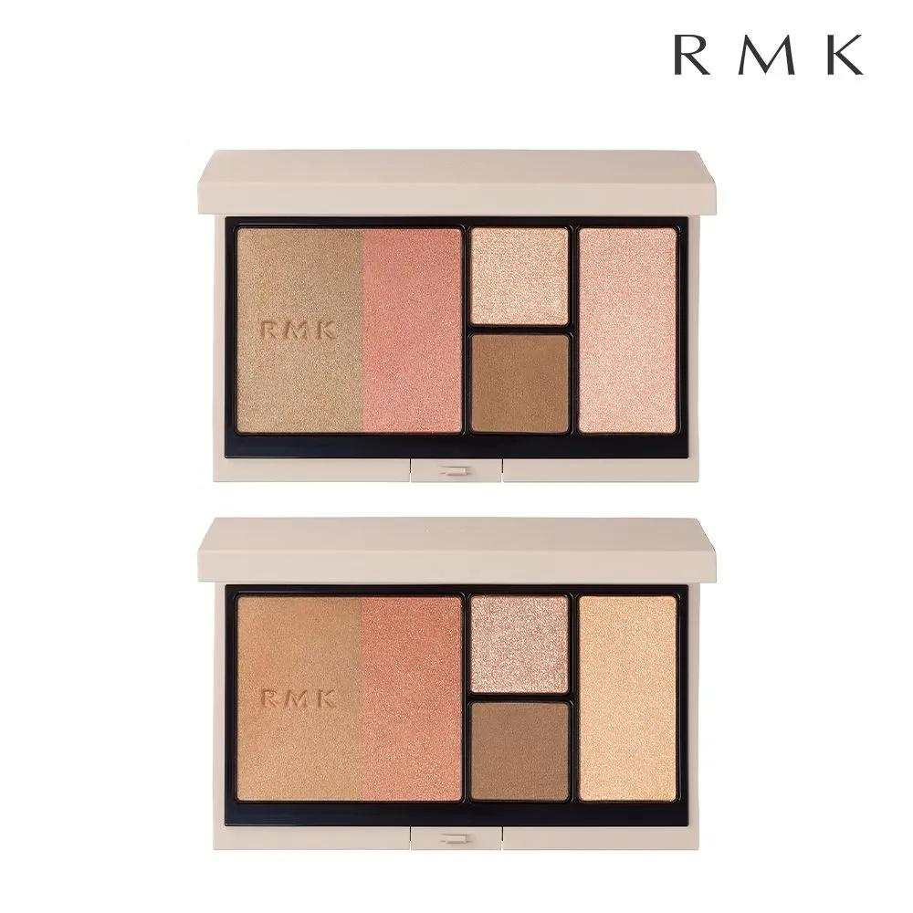 RMK Shade & Glow Shading Highlight Cheek Luxury Contour Palette 01 Sierra Rhapsody