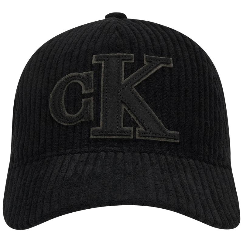 Calvin Klein Джинсовая кепка унисекс CK с нашивкой-буквой и изогнутым козырьком One Size