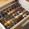 12Pcs Glass Spice Jars with Labels  4 Oz Square Spice Containers with Acacia Wood Lids Pen Funnel Seasoning Jars for Spice