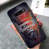 Чехол для телефона King Queen Couples для Samsung Galaxy Note 20 S20 FE Lite Ultra 10 9 8 Pro S10E S10 5G S9 S8 S7 S6 Plus Black