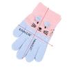 Crochet Full Finger Glove Cartoon for Cat Knitted Gloves Cute Toddler Kids Glove