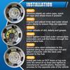 Double Tires Air Inflation Kit - Dually Valve Stem Extenders Kit for Easy Connection To Tire Valves and Equipment, Valve Stem Extenders for Easy Tire