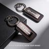 1Pcs Leather Car Keychain Pendant Key Buckle Alloy Keyring For F-SPORT ES RX NX LS UX LM LX GX LC RZ IS CT GS RC HS SC TX