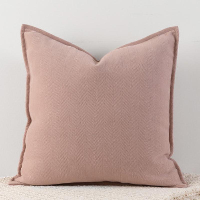 INS Nordic Cushion Cover Thickened Solid Chenille Throw Pillow Covers 45x45/50x50/60x60/65X65cm for Sofa Bed Living Room