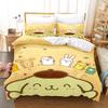 Pom Pom Purin Duvet Cover Set Comforter Bedding 3d Children'S Bedding Set 3-Piece 1 Quilt Cover King Size