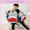 Adorable Cartoon Shark Children's Backpack Cute Kindergarten Bag For Boys And Girls