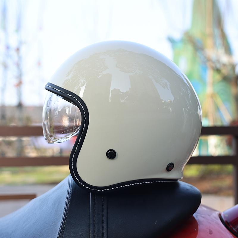 

ORZ-507 Ретро-шолом для мотоцикла Harley чоловічий та жіночий напівшолом ретро-круїзний 3/4 шолом скутер M