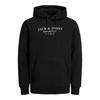 Jack And Jones Mens Bluarchie Logo Long-Sleeved Hoodie