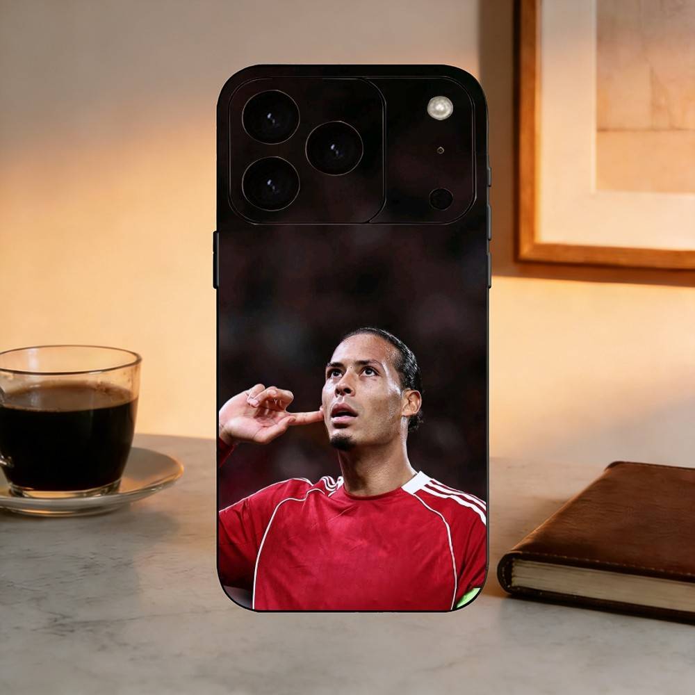 V-Virgil van D-Dijk FOOTBALL 4  Phone Case Silicone Soft For IPhone 17 16 15 14 13 12 11 X XR Plus Pro Max Plus
