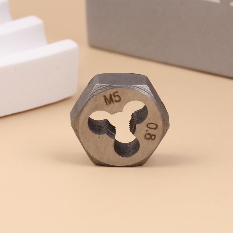 Metrický závit Šestihranná závitnice Šestihranné závitnice Šroub Šestihranné závitnice M3*0.5 M4*0.7 M5*0.8 M6*1.0 Ruční závitnice