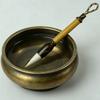 9cm Size Mini Chinese Calligraphy Brush Bamboo Handle Traditional Ink Writing Brush  Daily Practice