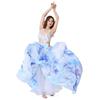 Bellydance Faux Silk Women Scarf Shawl Dance performance Stage Dyed Color Veil DIY Fabric Sewing Craft Clothing Supplies
