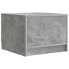 Coffee Table Concrete Grey 49 x 50 x 37 cm Particleboard