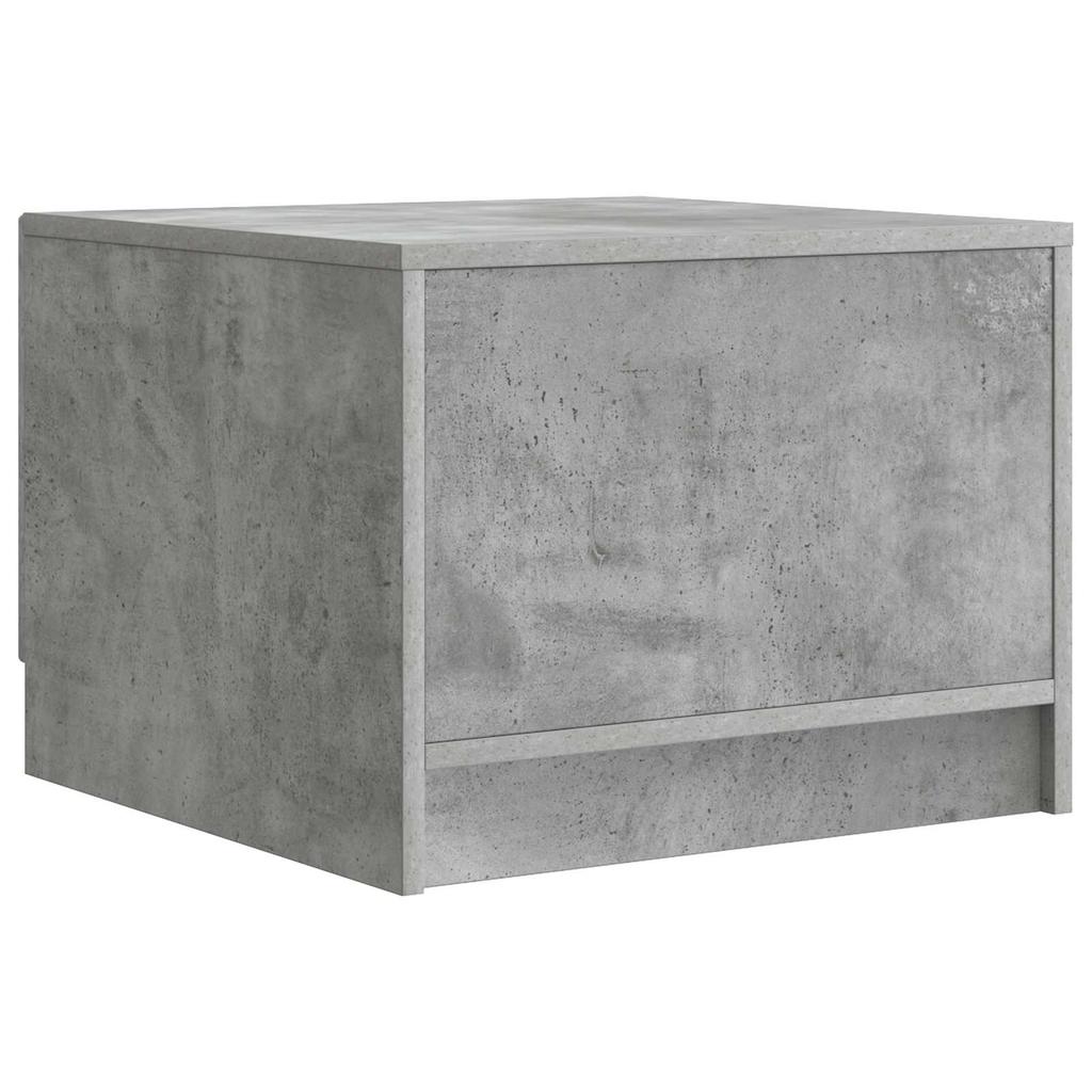 Coffee Table Concrete Grey 49 x 50 x 37 cm Particleboard