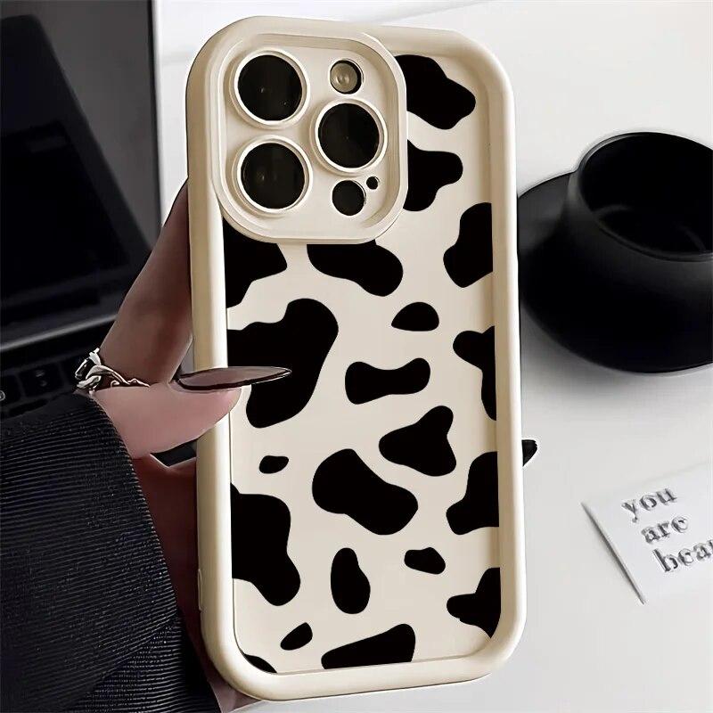 Pouzdro na telefon INS Leopard Print pro iPhone 14 Pro pouzdro iPhone 11 12 13 15 Pro Max XR XS X 7 8 Plus SE SE3 matný silikonový měkký kryt