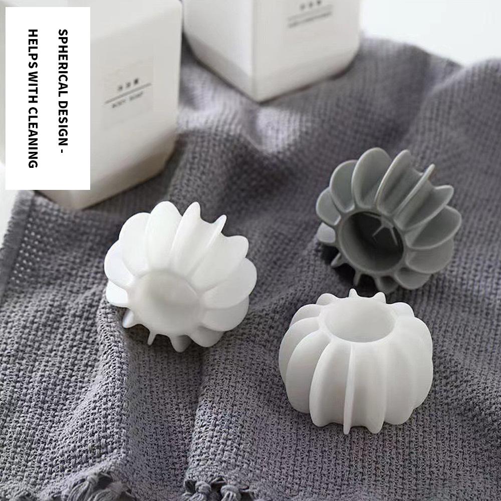 Laundry Ball Reusable Silicone Clothes Hair Cleaning Tools Pet Hair Remover Washing Machine Cat Hair Catcher Laundry Ball