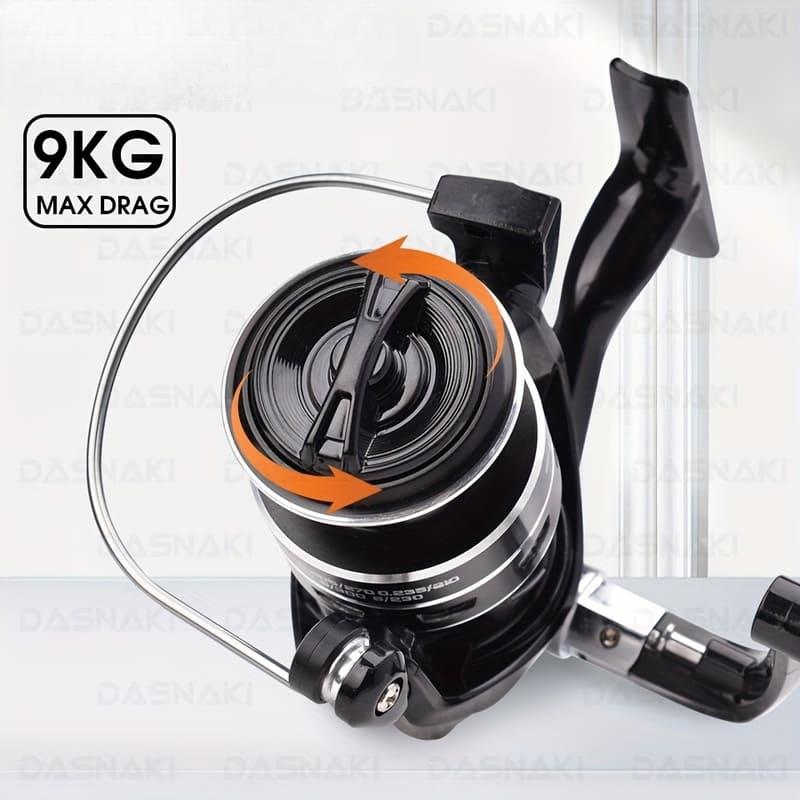 13+1BB High Quality High Load-bearing Zinc Alloy Spinning Reel 5.2:1 High Speed Biluya Reel EVA Grip Fishing Reel Casting Sea Fishing Reel