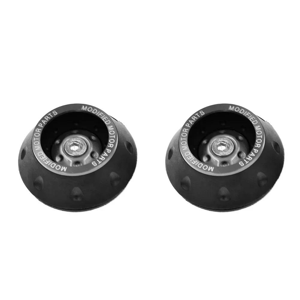 2PCS Motocykl Crash Protector Chrániče kol Motocykl Motokros Posuvník rámu pneumatiky Barevné Moto vybavení Příslušenství