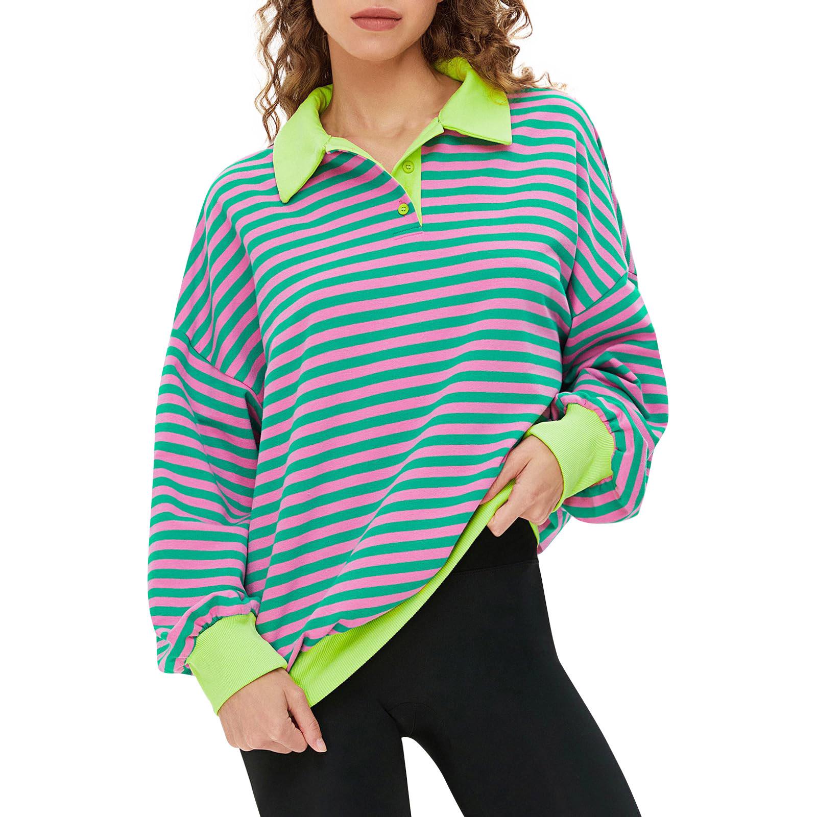 Женский свитер в полоску осень-зима с длинным рукавом и открытыми плечами — фото 4