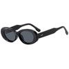 New Retro Oval Small Frame Sunglasses Women Retro Uv Resistant Sun Glasses Sunshade Eyewear Uv400 Luxury Brand Design Eyeglass