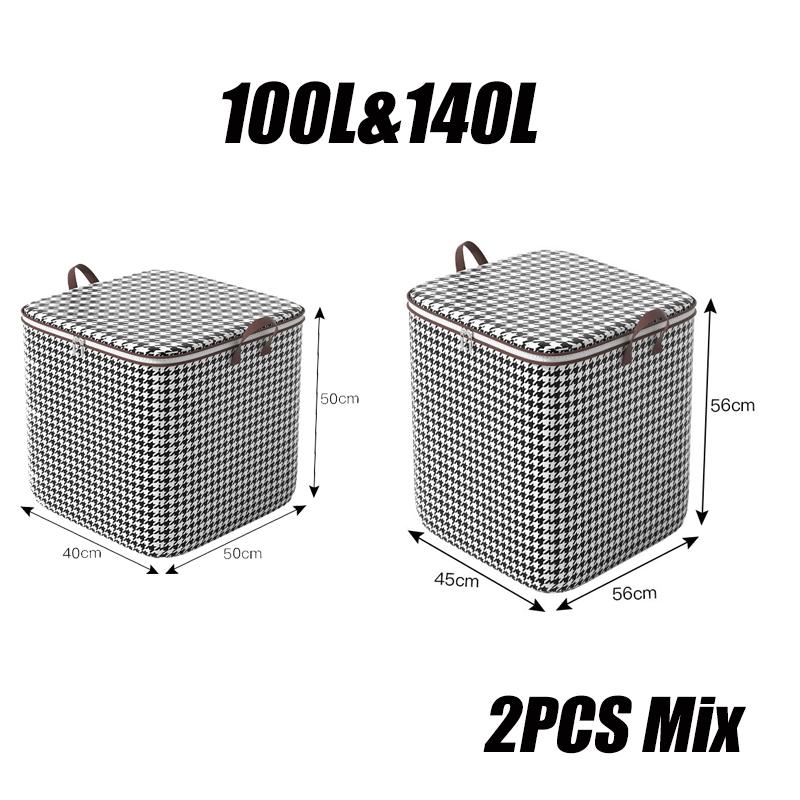 Pudełko do przechowywania kołdry pyłoszczelne organizery szafa z włókniny torba oszczędzająca miejsce dom-przenośne pudełko na pościel organizacja przechowywania podróżnego